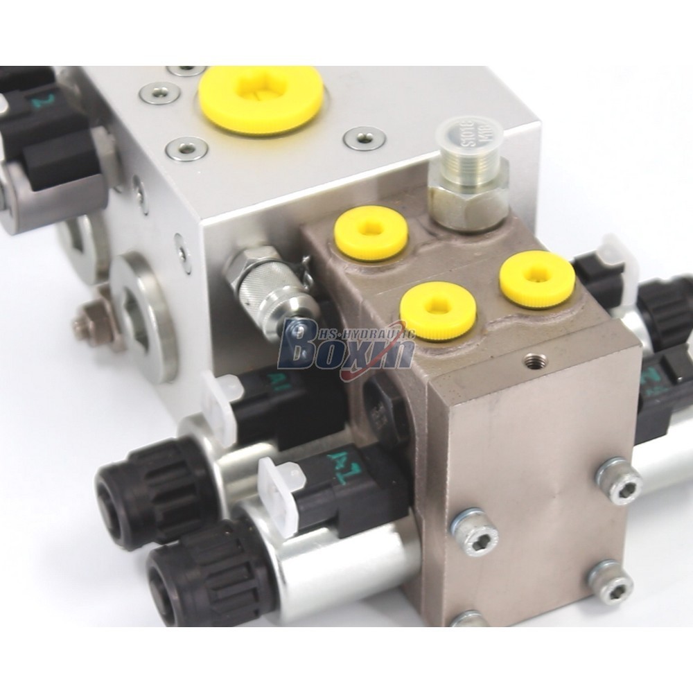 QSF32 Load Sensitive Proportional 2 Spool Sweeper Truck Valve detail image